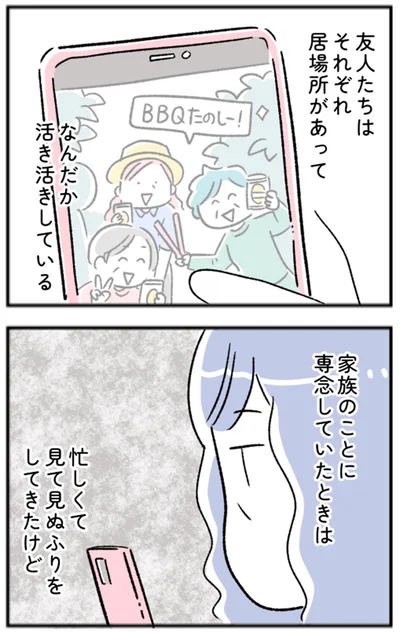 友人たちはそれぞれ居場所があってなんだか活き活きしている