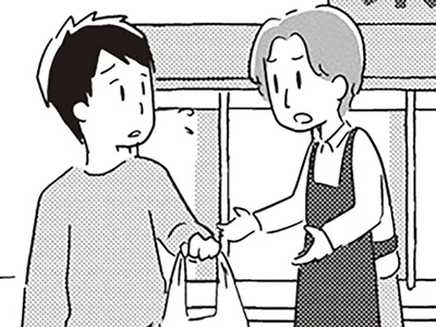 夫が万引き!?