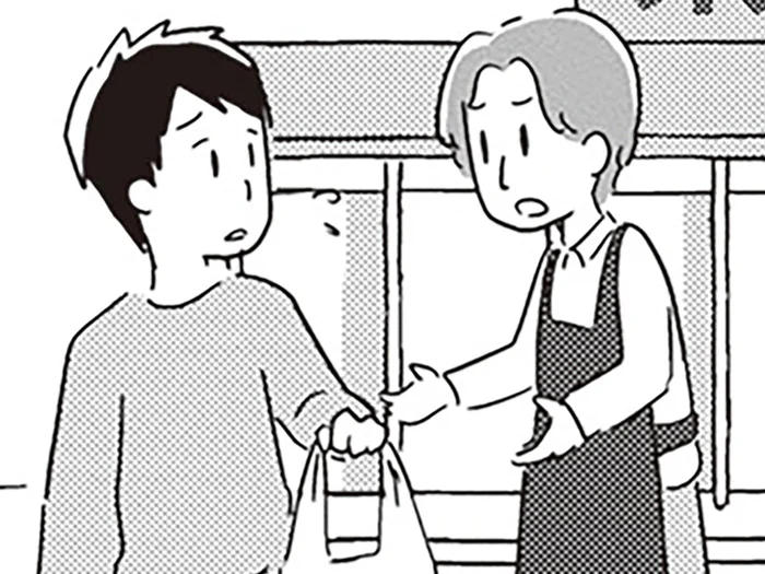夫が万引き!? ドラッグストアで会計を忘れ、店を出てしまったようで／夫がわたしを忘れる日まで（15）