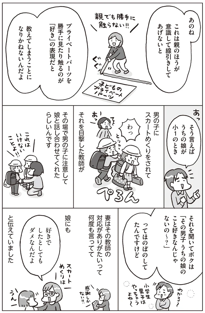 『おうち性教育はじめます 一番やさしい！防犯・SEX・命の伝え方』より