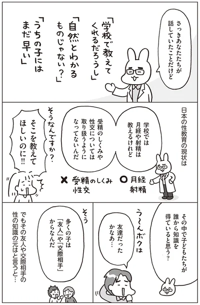 子どもたちは誰から知識を得ている？