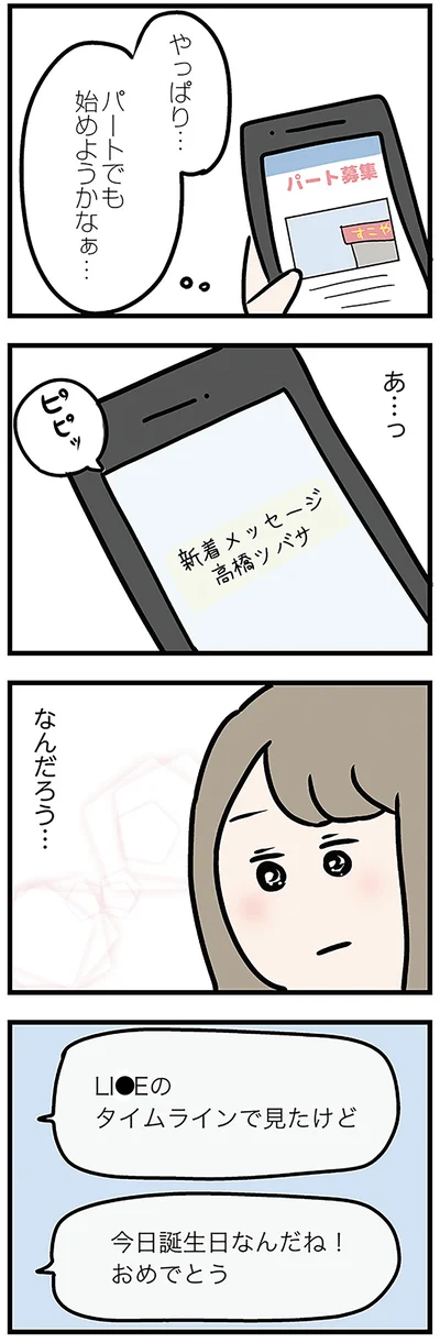 今日誕生日なんだね！　おめでとう
