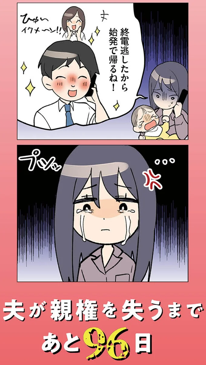 『イクメン気取りのクズを妻が全力で制裁してみた 100日後に親権を失う夫』より
