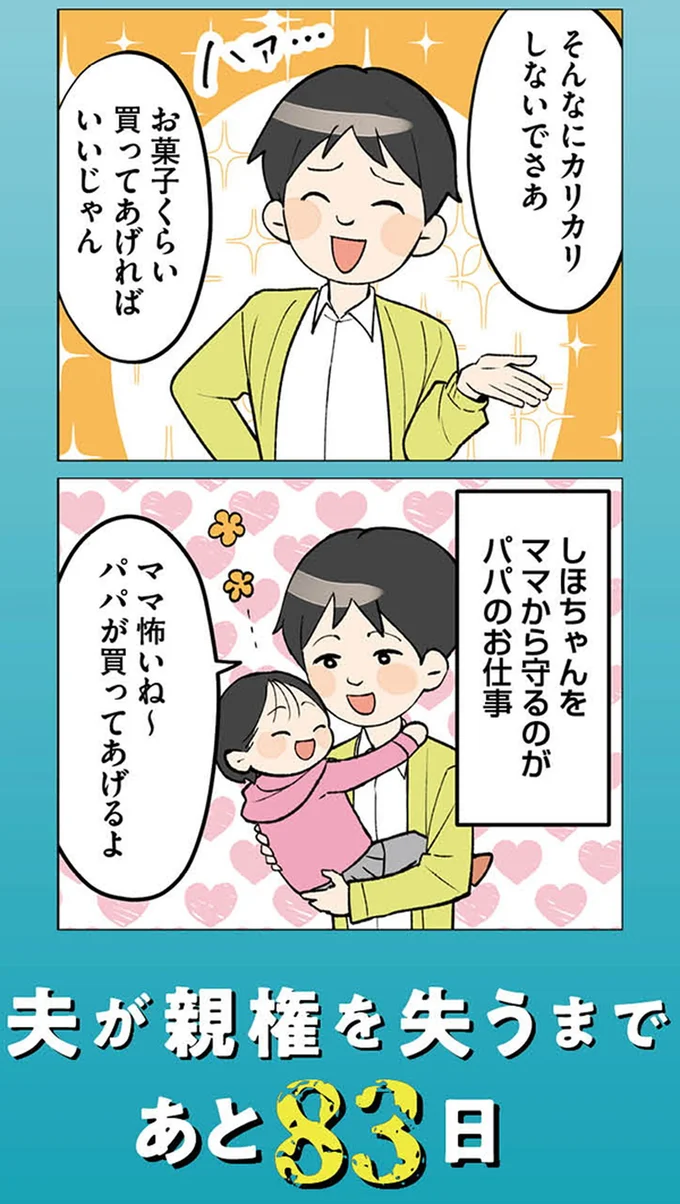 『イクメン気取りのクズを妻が全力で制裁してみた 100日後に親権を失う夫』より