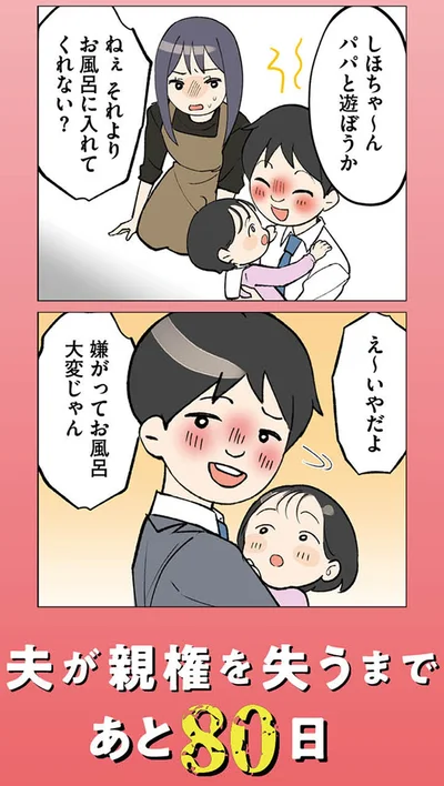 『イクメン気取りのクズを妻が全力で制裁してみた 100日後に親権を失う夫』より