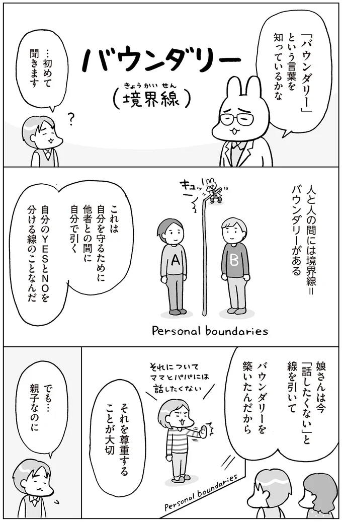 『おうち性教育はじめます 思春期と家族編』より