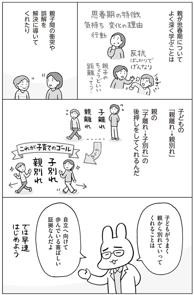 『おうち性教育はじめます 思春期と家族編』より