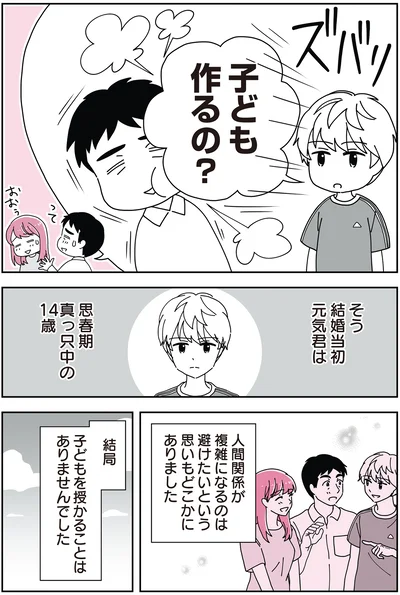 「14歳男子の継母になった私」より