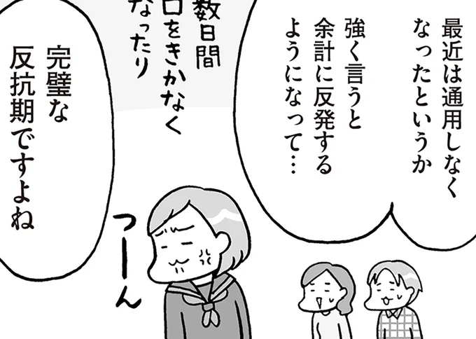 完璧な反抗期ですよね