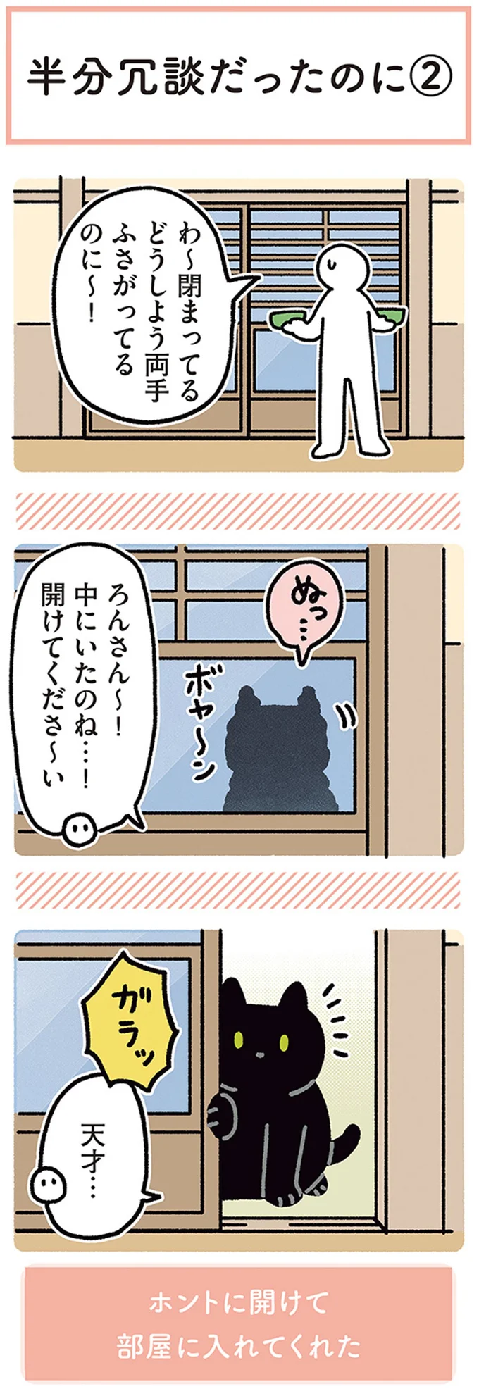 『黒猫ろんと暮らしたら4』より