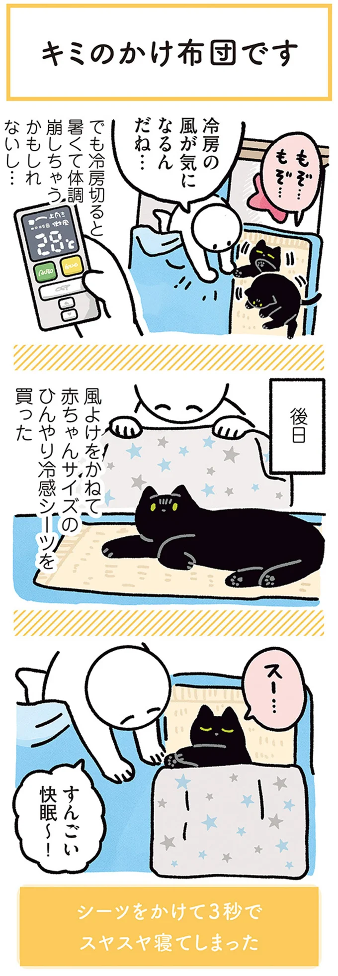 『黒猫ろんと暮らしたら4』より