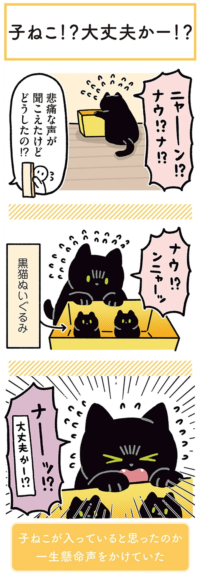 『黒猫ろんと暮らしたら4』より