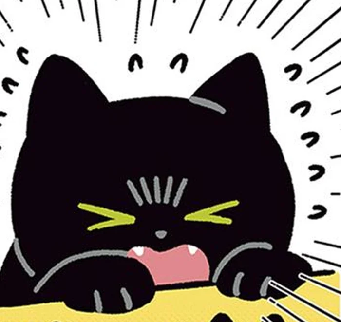 子猫、大丈夫!?黒猫ろんが必死で声をかけていたのは
