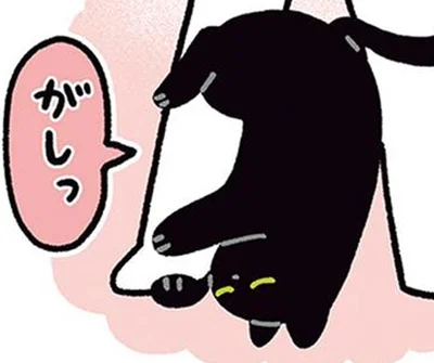 がしっ