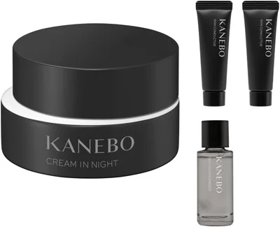 KANEBO（カネボウ）クリームインナイトⅡ 夜用クリーム＋スキンコンダクターミニチューブ＋スキンハーモナイザーミニボトル付きセット