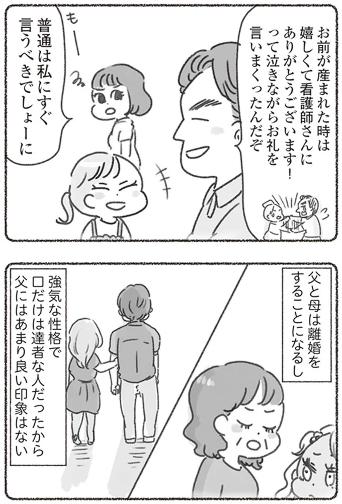 父にはあまり良い印象はない