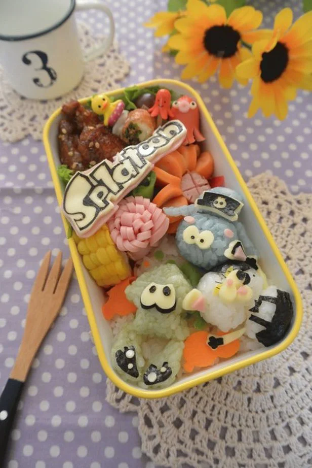 大人気イカゲームのパワーも、お弁当箱に詰め込んで【キャラ弁】