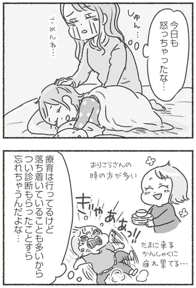 今日も怒っちゃったな…
