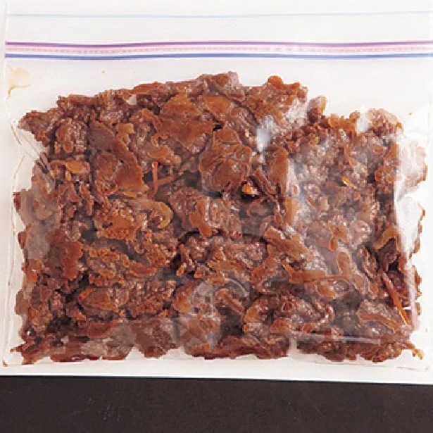 今週の作り置き。しっかり味の「牛しぐれ煮」は最高のご飯の友