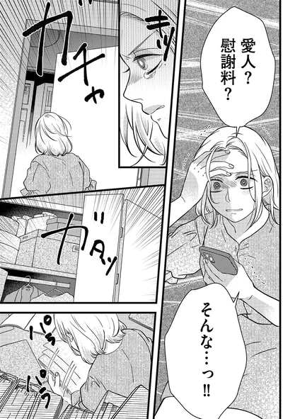愛人？慰謝料？