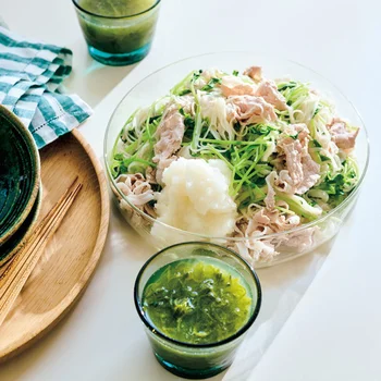 【1皿で完結】肉も野菜もまとめて摂れる！藤井恵さんの神ワザ「豚しゃぶそうめん」