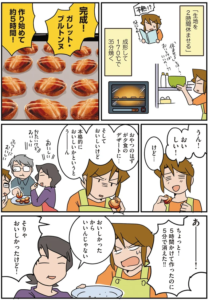 完成!ガレット・ブルトンヌ
