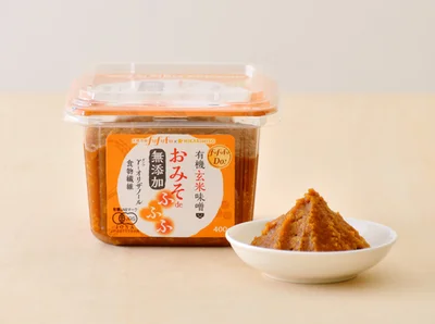 ロート製薬「おみそ de ふふふ 有機玄米味噌」(400g 1000円・税込)