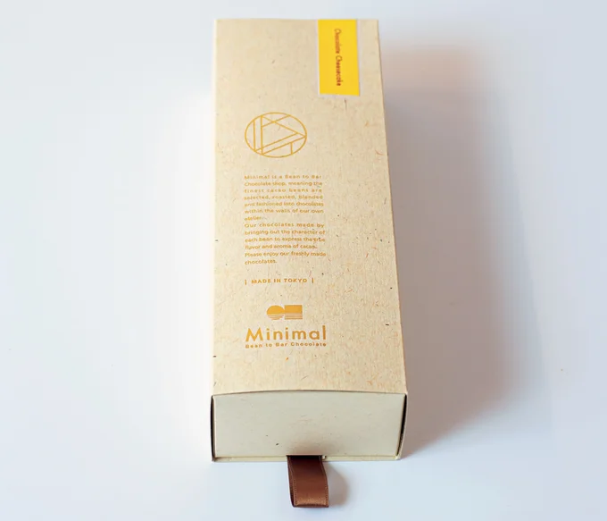 Minimal Bean to Bar Chocolate（ミニマル）　チョコレートレアチーズケーキ