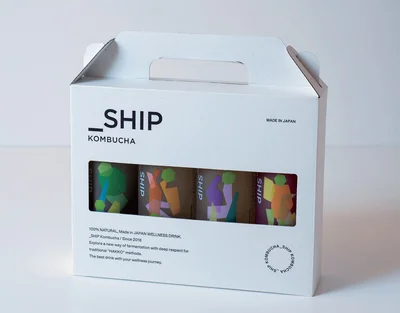 _SHIP KOMBUCHA　ASSORT BOX SET 4本セット