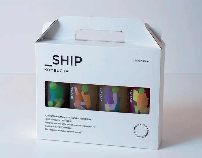 _SHIP KOMBUCHA　ASSORT BOX SET 4本セット