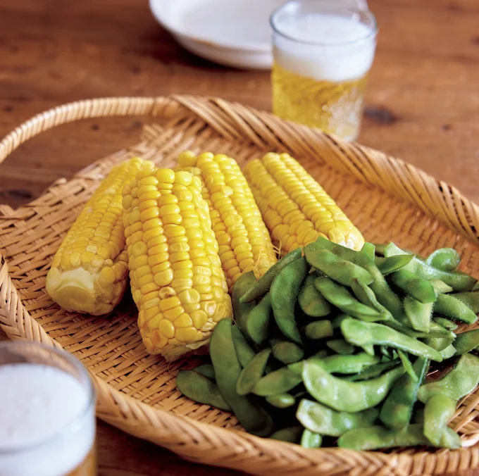 大量のゆで湯はもう不要!枝豆&とうもろこしは「レンチン蒸し」でラクチンに【夏野菜の最強レシピ】