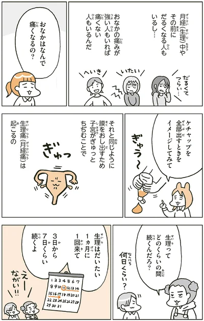 おなかはなんで痛くなるの？