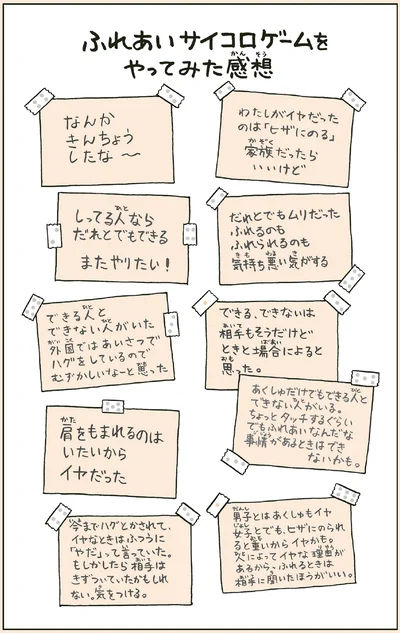 ふれあいサイコロゲームをやってみた感想