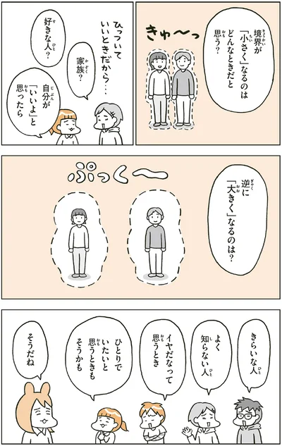 逆に「大きく」なるのは？