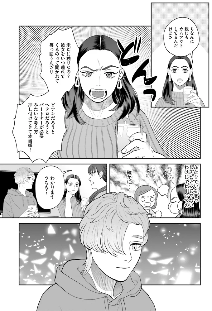 親にもカムアウトしてるんだけどさ