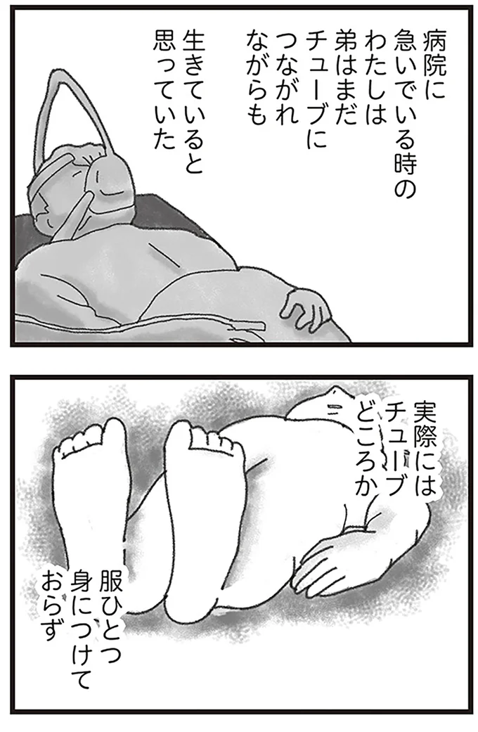 『16歳で帰らなくなった弟』より