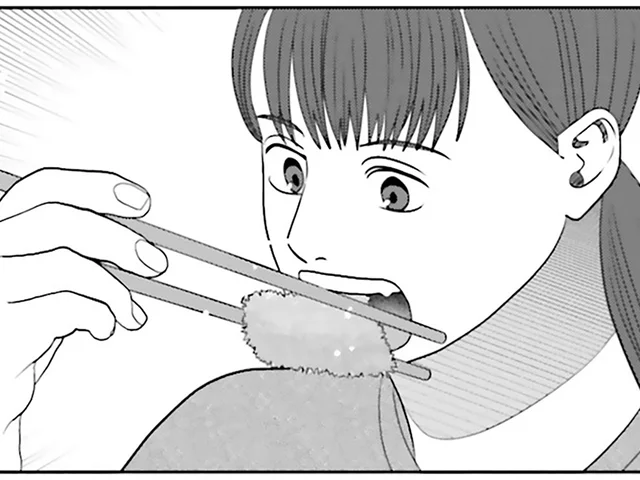 気づけばこんもり山盛りに!? 千切りキャベツを添えたミルフィーユハムカツ／作りたい女と食べたい女6（8）