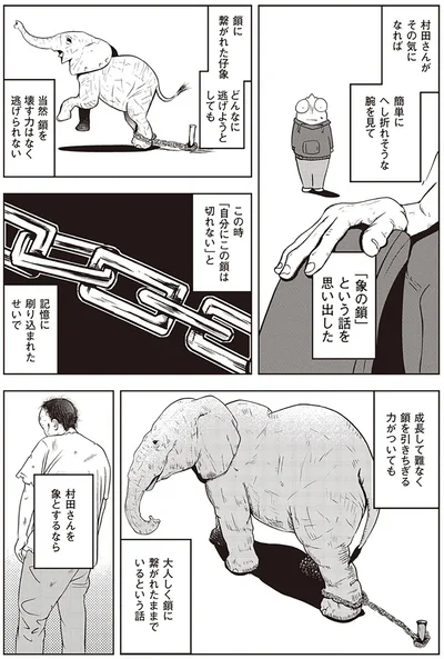「象の鎖」という話を思い出した