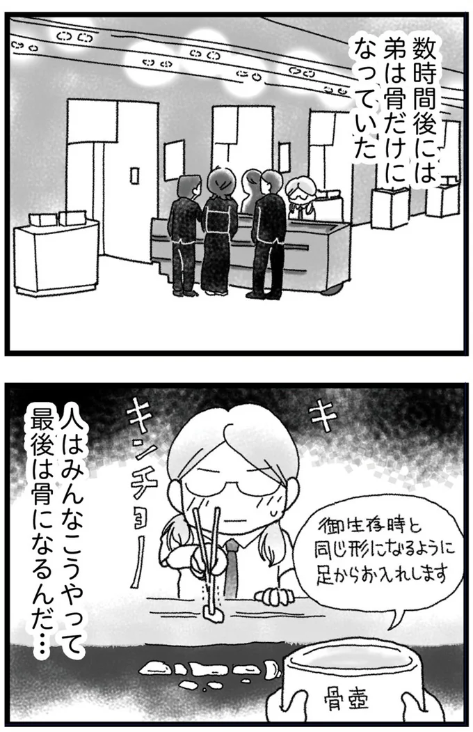 最後は骨になるんだ…