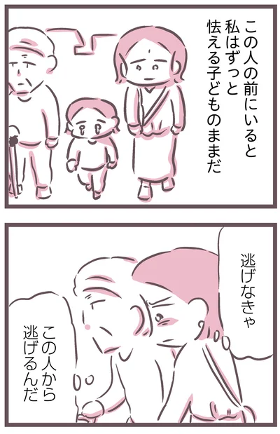 逃げなきゃ