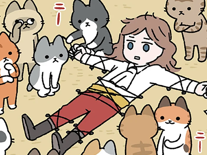【ガリバーとねこ】目を覚ましたらそこはパラダイス!? 嵐に巻き込まれた翌日のこと