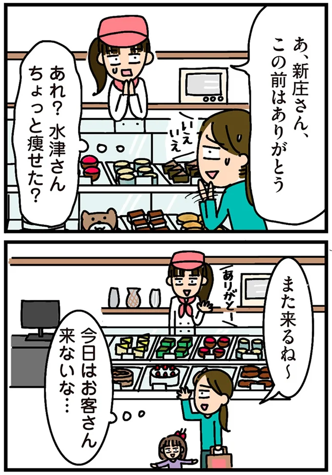 ちょっと痩せた?