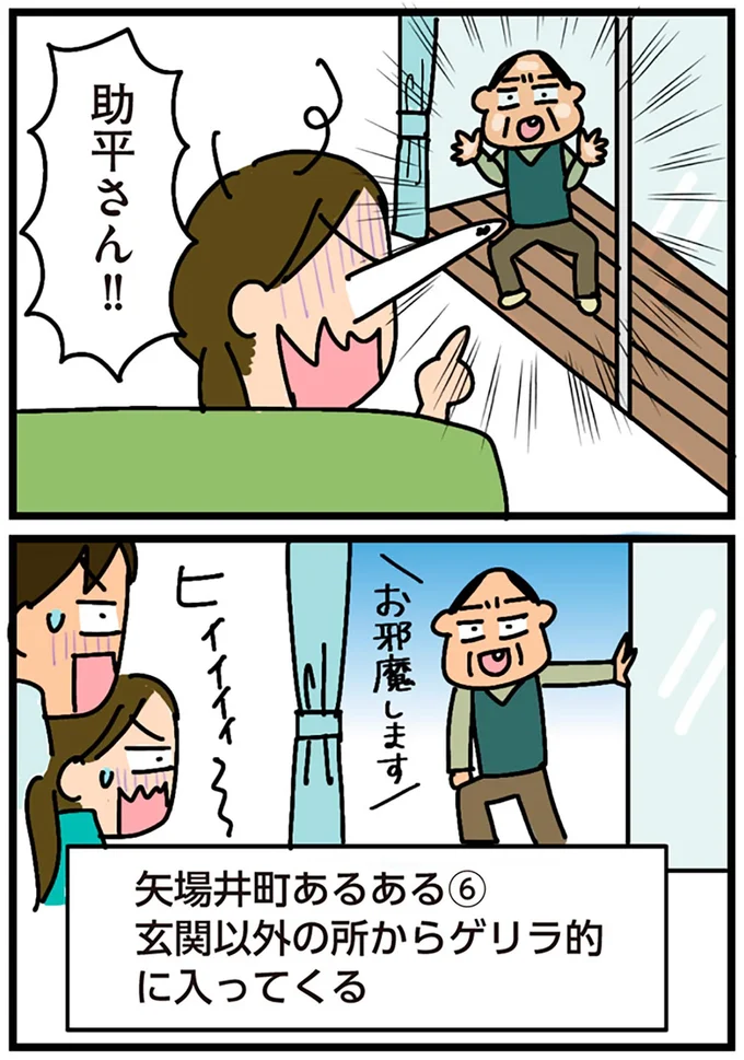 玄関以外の所からゲリラ的に入ってくる