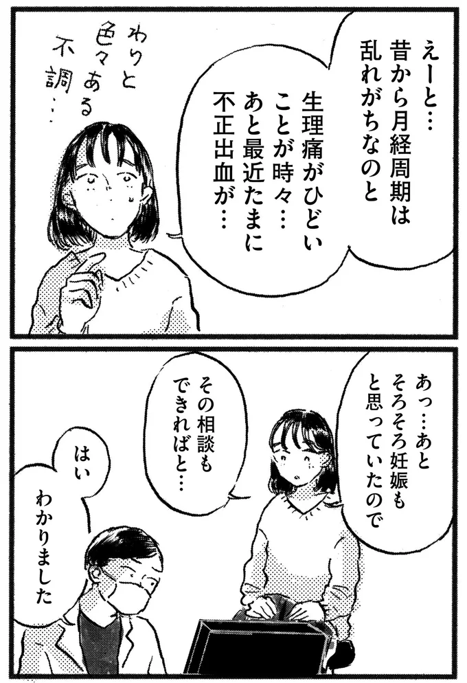不正出血が…