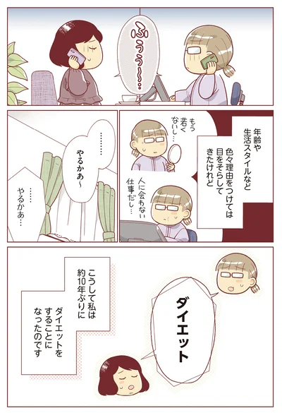 やるかあ、ダイエット