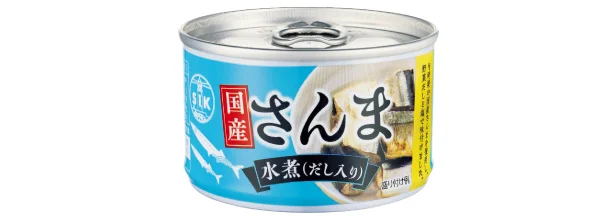 国産さんま水煮(だし入り)