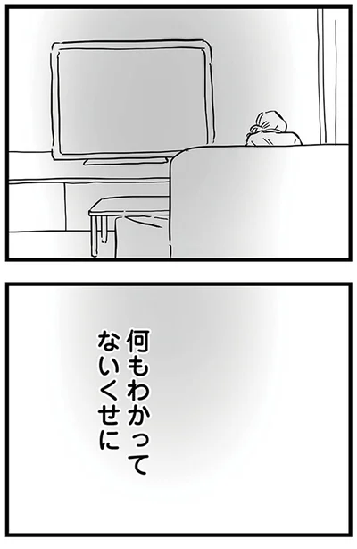 何もわかってないくせに