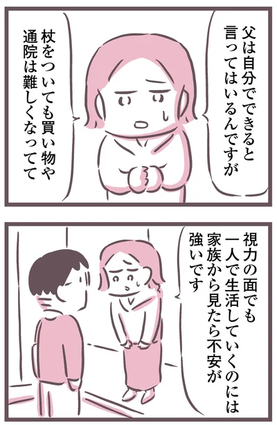 自分でできると言ってはいるんですが
