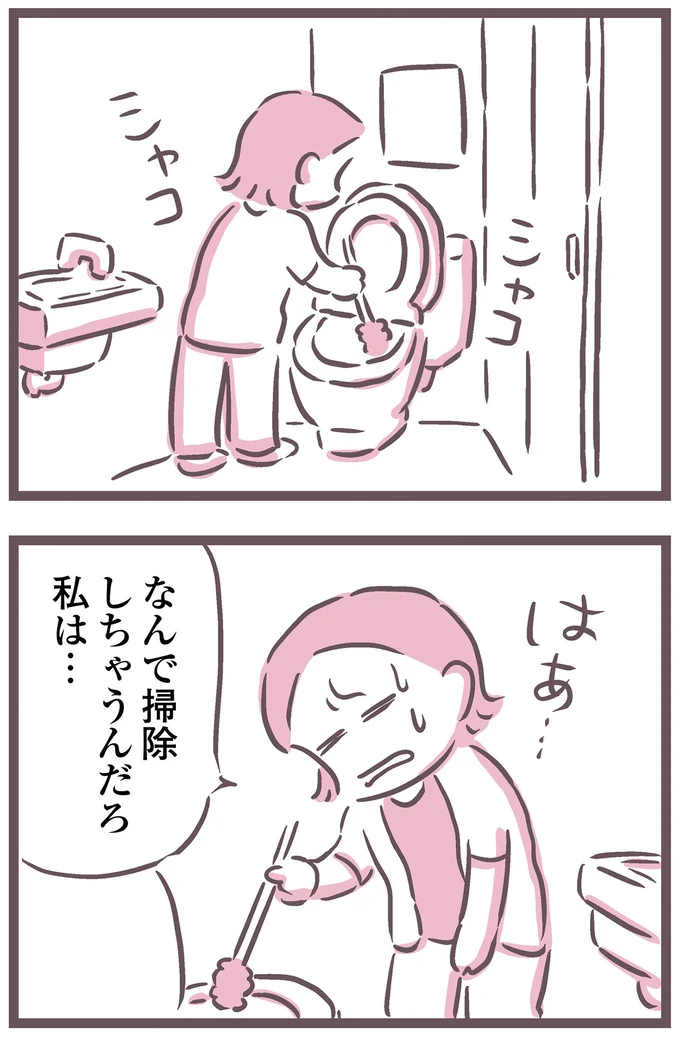 なんで掃除しちゃうんだろ