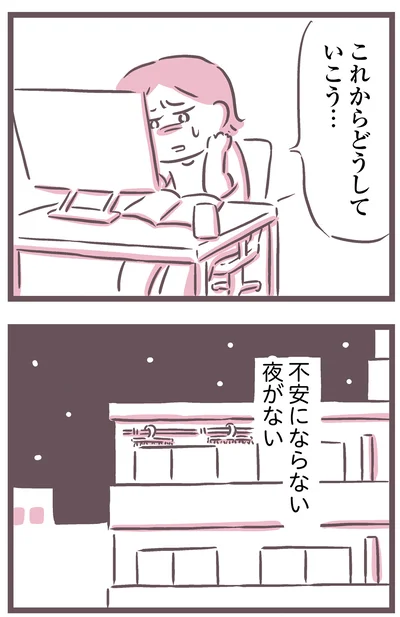 不安にならない夜がない
